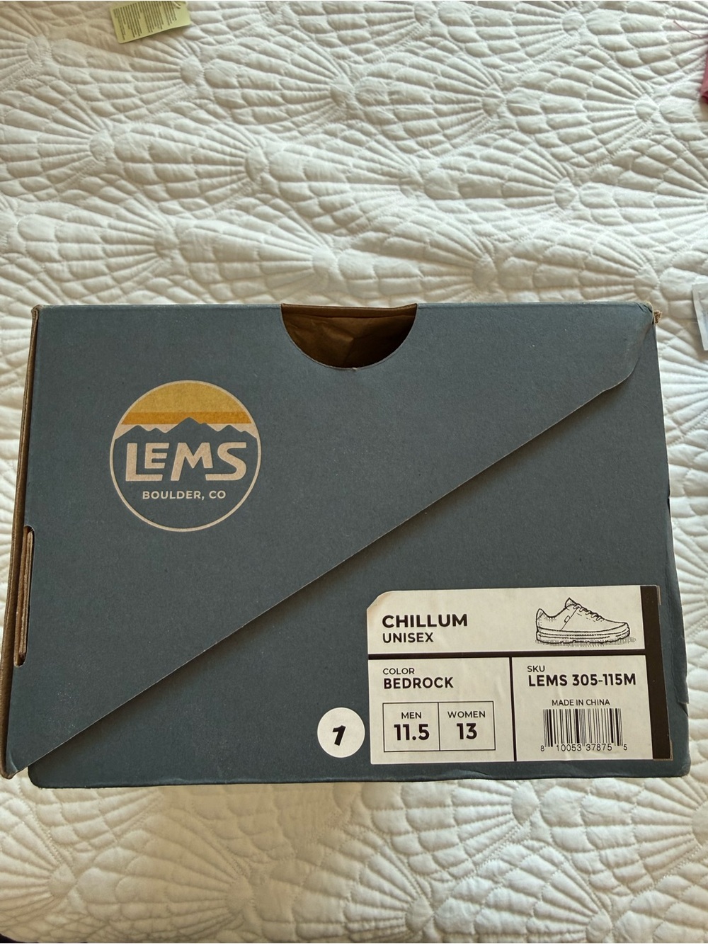 LEMS Chillum Mens Sneakers in Bedrock